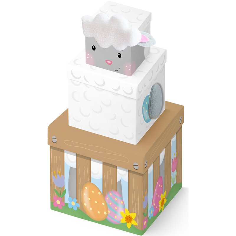 EASTER LAMB PLUSH BOX