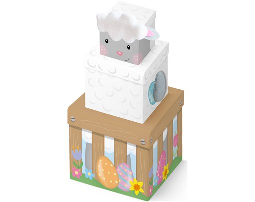 EASTER LAMB PLUSH BOX