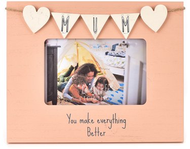 6x4in MUM LOVE LIFE PHOTO FRAME