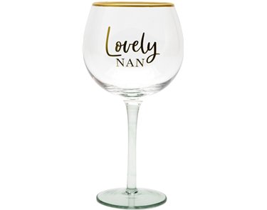 NAN PEACHES & CREAM GIN GLASS