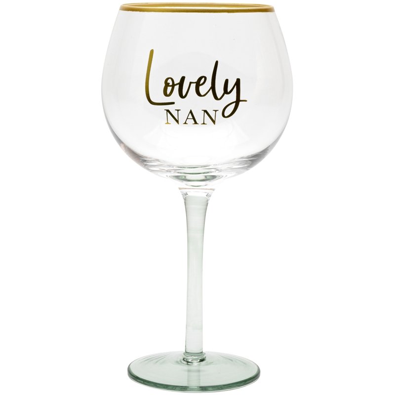 NAN PEACHES & CREAM GIN GLASS