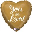 18in YOU ARE LOVED HOLO FOIL BALLOON