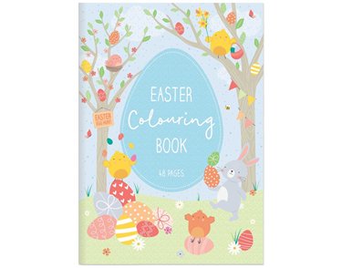 A4 EASTER COLOURING BOOK 12S