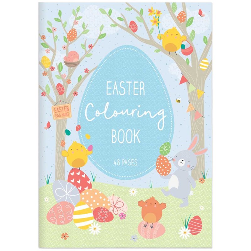 A4 EASTER COLOURING BOOK 12S