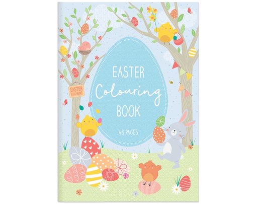 A4 EASTER COLOURING BOOK 12S