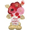 PAINTED FLOWERS SATIN AIRLOONZ