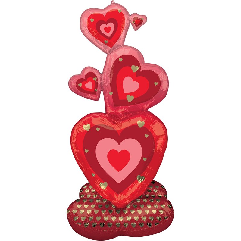 STACKING HEARTS AIRLOONZ