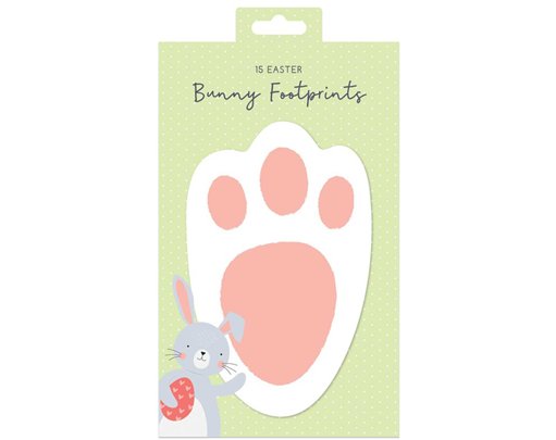 15PK BUNNY FOOTPRINTS