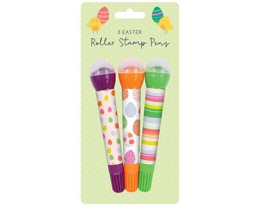 3PK EASTER ROLLER STAMP MARKERS