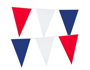 10m RED/WHITE/BLUE GIANT BUNTING