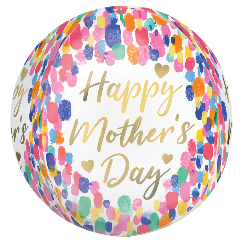 COLORFUL WATERCOLOR MOTHERS DAY ORBZ
