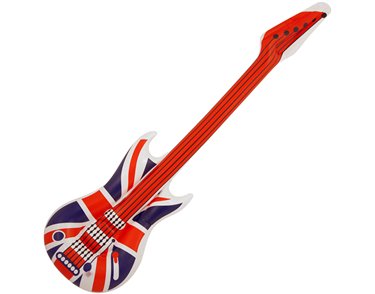 UNION JACK INFLATABLE GUITAR