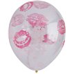 5PK 12in LIPS CONFETTI BALLOONS