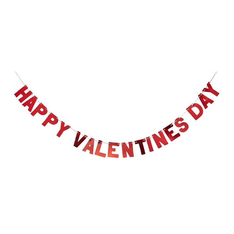 2m HAPPY VALENTINES DAY BANNER
