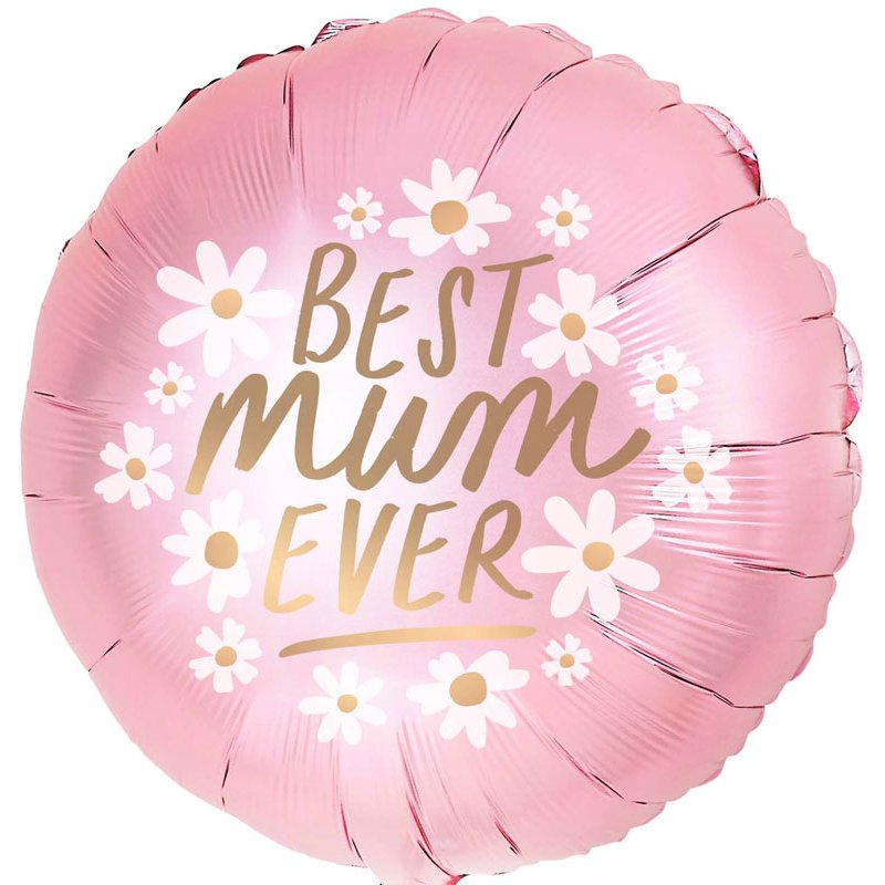 20in PINK 'BEST MUM EVER' FOIL BALLOON