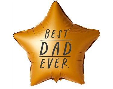18in 'BEST DAD EVER' FOIL BALLOON