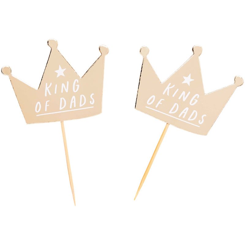 12PK 'KING OF DADS' FOOD PICKS