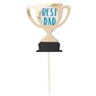 'BEST DAD' TROPHY CAKE TOPPER