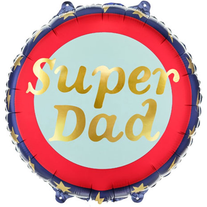 18in SUPER DAD FOIL BALLOON