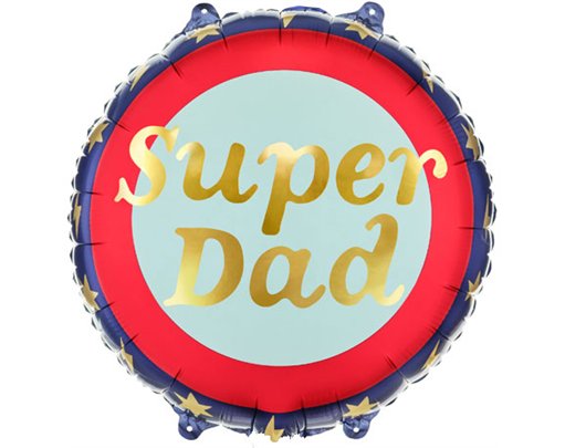 18in SUPER DAD FOIL BALLOON