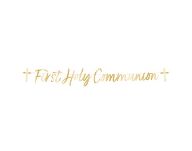 BOTANICAL COMMUNION LETTER BANNER