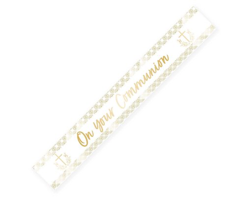 BOTANICAL COMMUNION FOIL BANNER