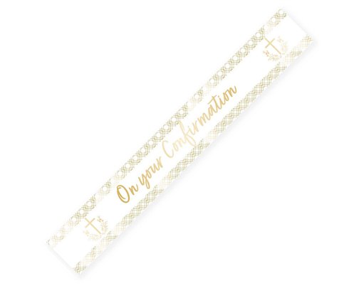 BOTANICAL CONFIRMATION FOIL BANNER