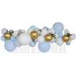 39PC BLUE BOTANICAL CROSS BALLOON BACKDROP