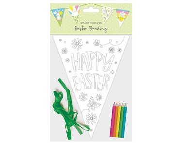 EASTER COLOUR YOUR OWN BUNTING