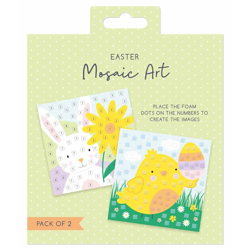 DECORATE YOUR OWN EASTER MOSAIC