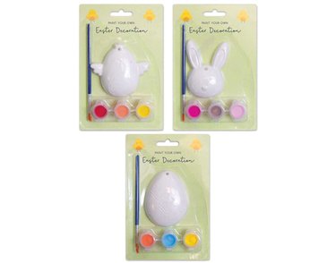 PAINT YOUR OWN HANGING EASTER DECORATION