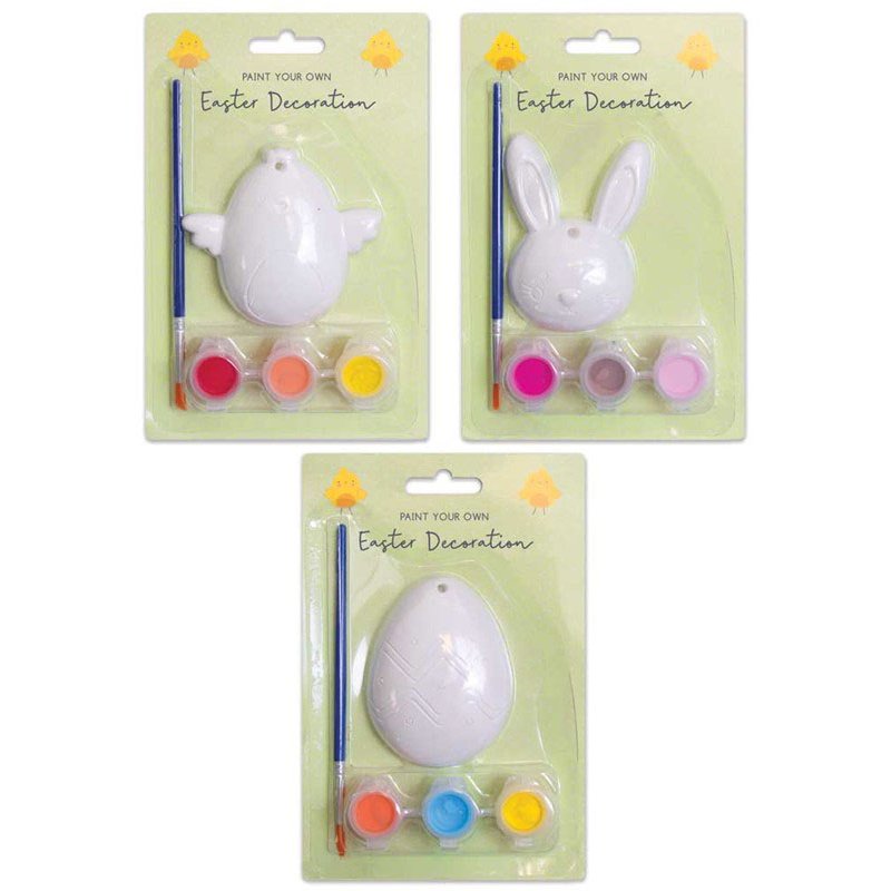 PAINT YOUR OWN HANGING EASTER DECORATION