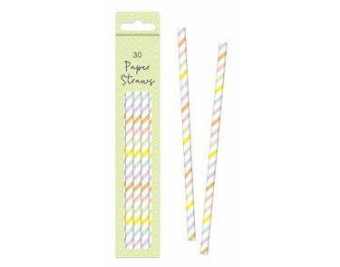 EASTER PAPER STRAWS
