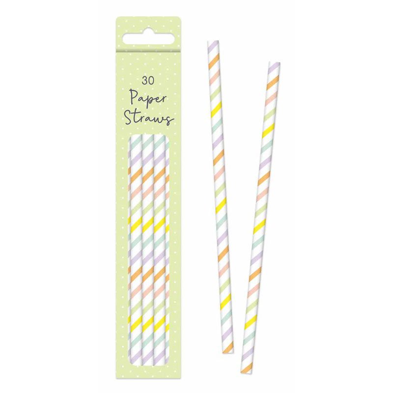 EASTER PAPER STRAWS