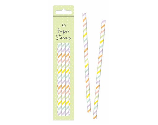 EASTER PAPER STRAWS