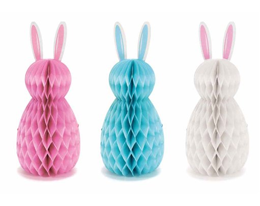 EASTER PAPER RABBIT DECORATION