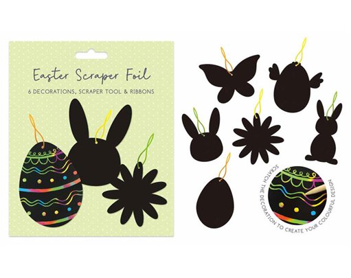 EASTER SCRATCH ART