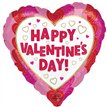 18in WRAPPED IN HEARTS VALENTINES DAY