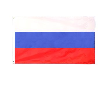 5x3ft RUSSIA FLAG