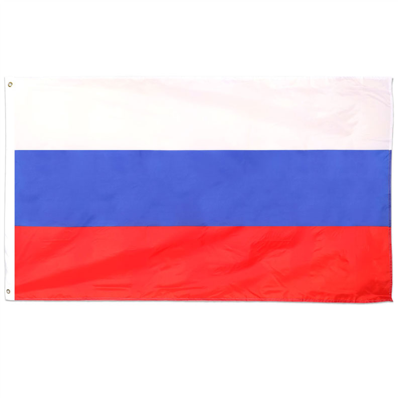 5x3ft RUSSIA FLAG
