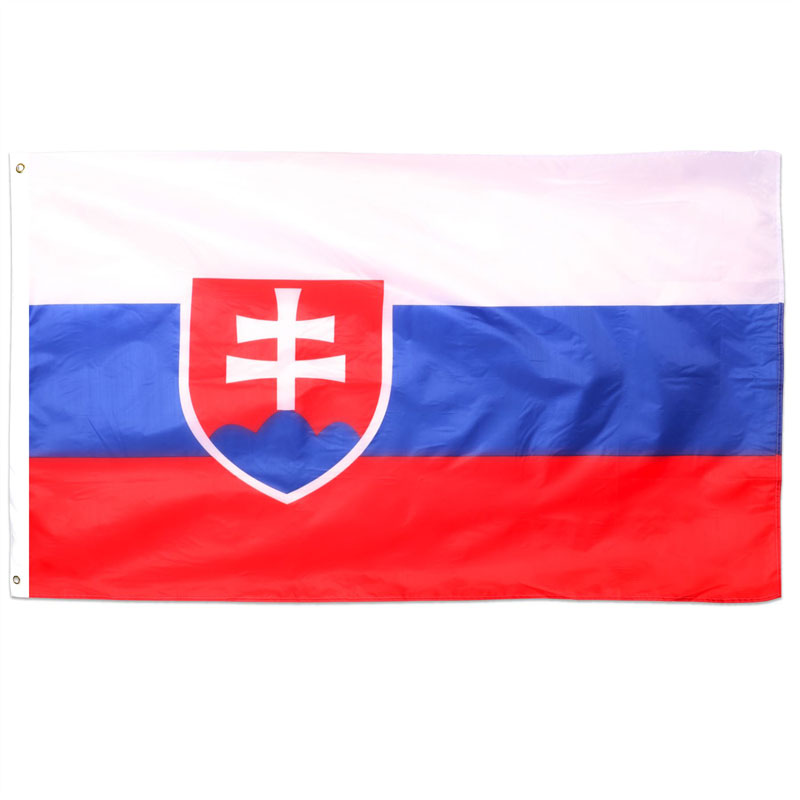 5x3ft SLOVAKIA FLAG