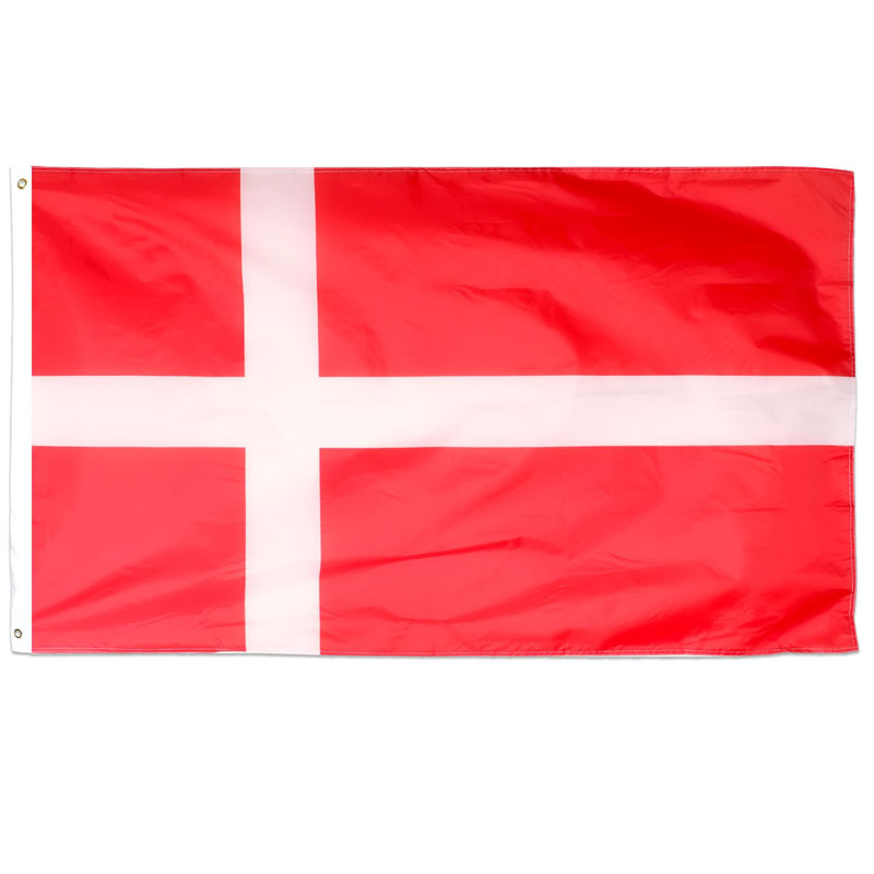 5x3ft DENMARK FLAG