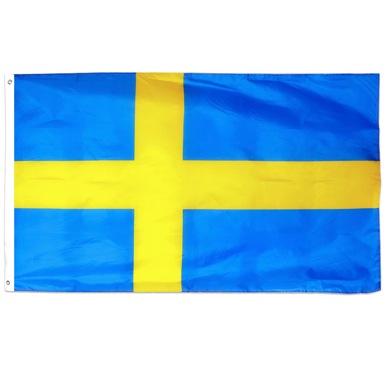 5x3ft SWEDEN FLAG