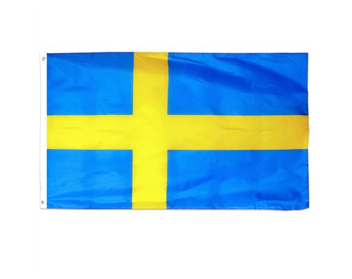 5x3ft SWEDEN FLAG