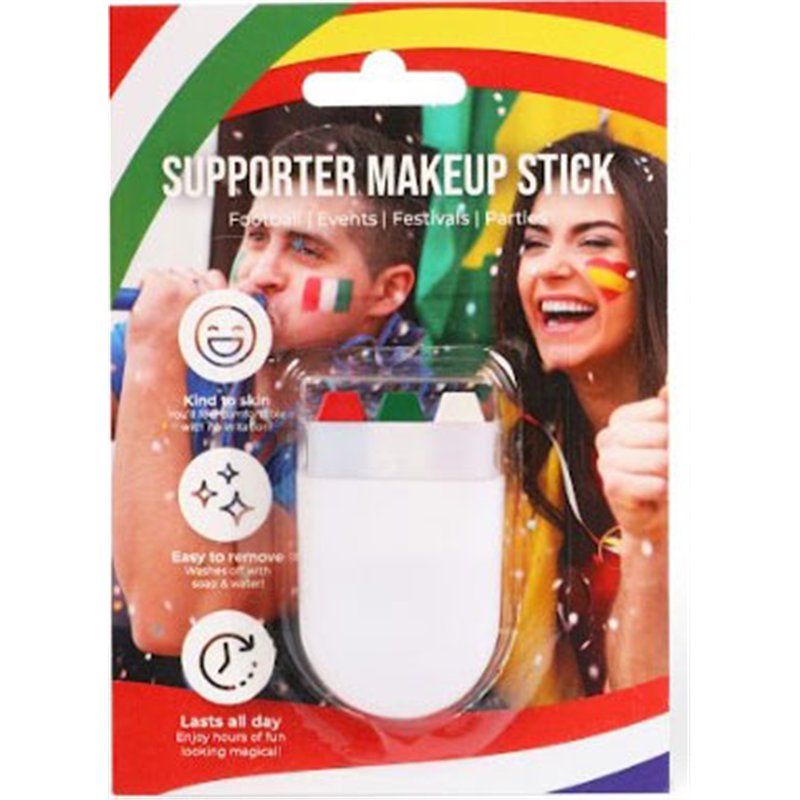 RED, WHITE AND GREEN MAKE UP SET