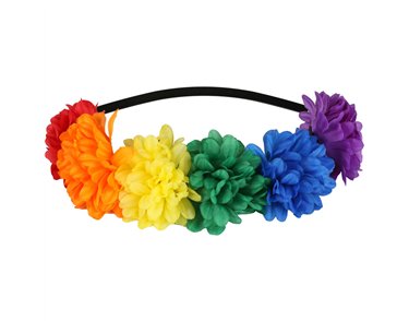 PRIDE FLOWER HEADBAND