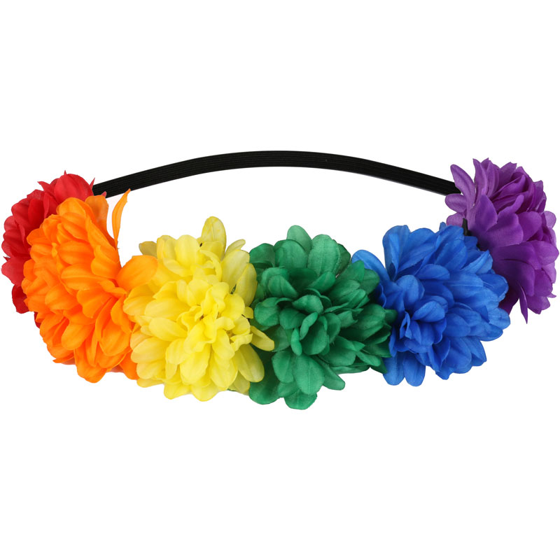 PRIDE FLOWER HEADBAND