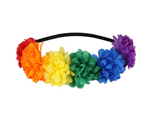 PRIDE FLOWER HEADBAND