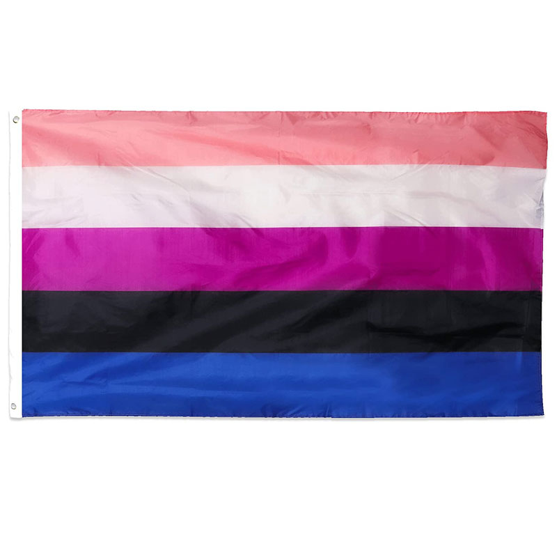 5x3ft GENDERFLUID PRIDE FLAG