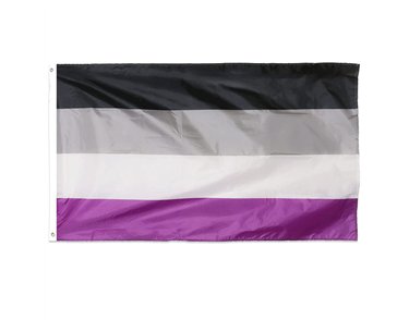 5x3ft ASEXUAL PRIDE FLAG